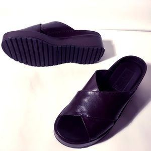 Cole Haan Sigourney Cross Strap Platform Sandals